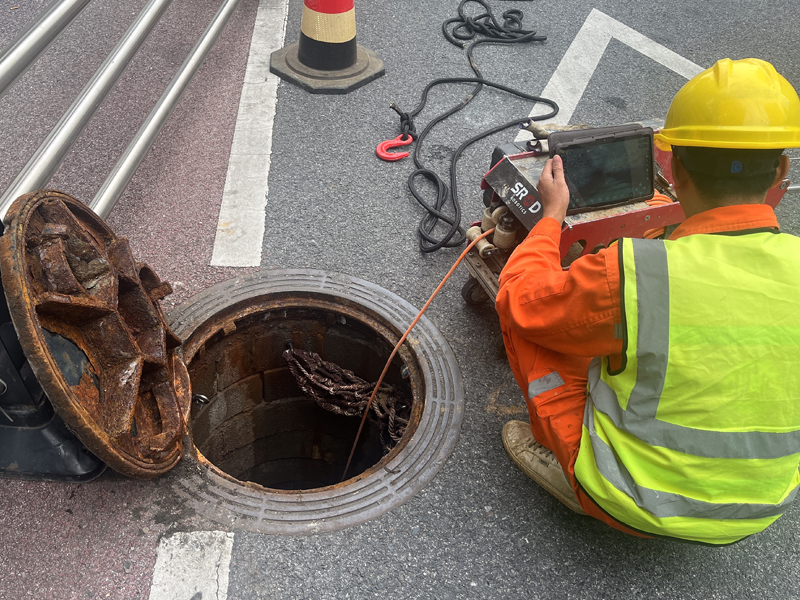 摄山村市政管道内窥检测